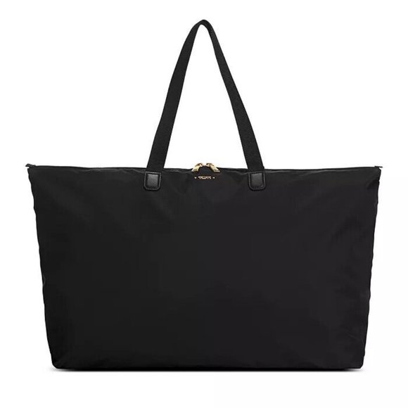 Tumi Voyageur Just In Case® Packable Nylon Black Tote NWT - Picture 2 of 10